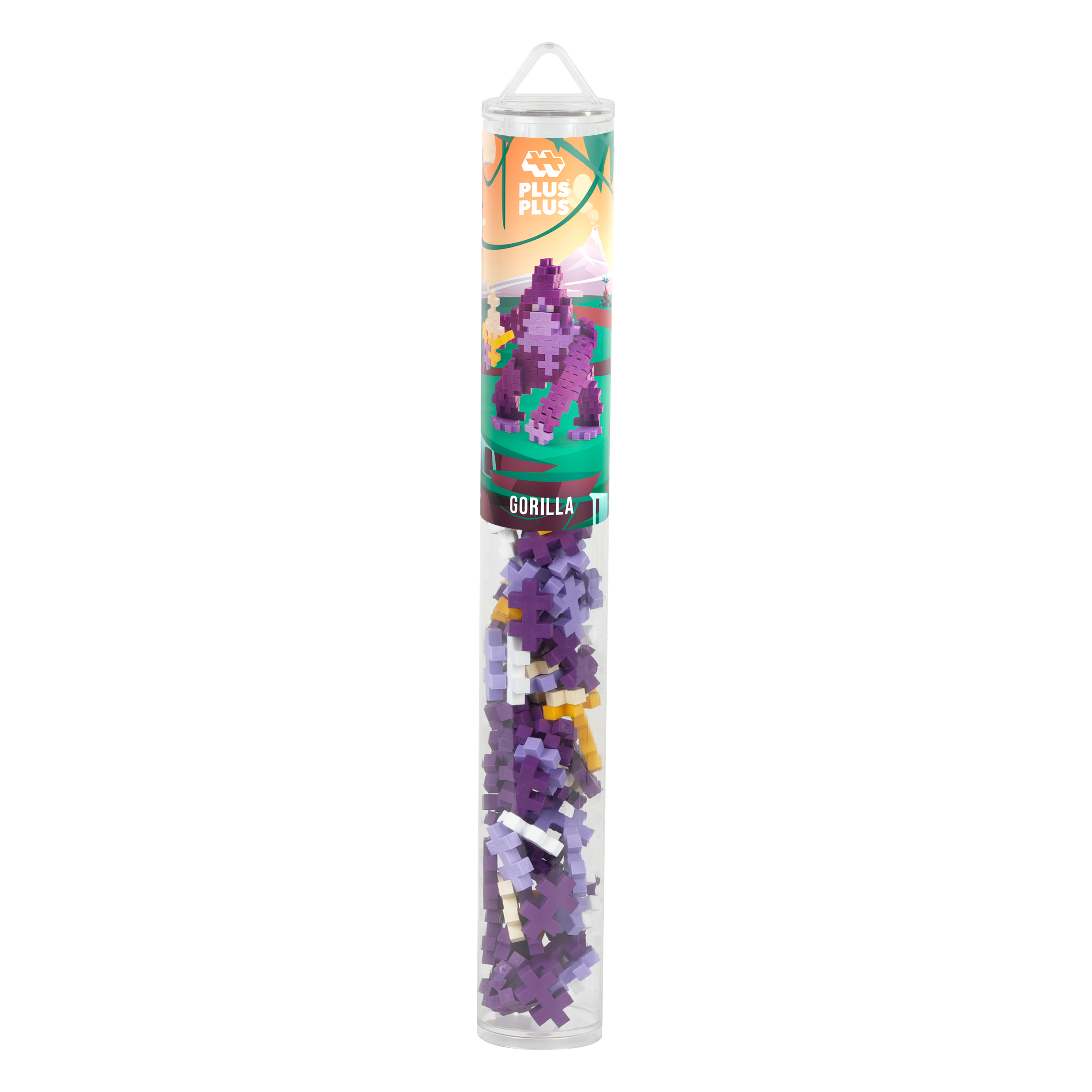 Plus-Plus - Gorilla  / 100 pcs Tube