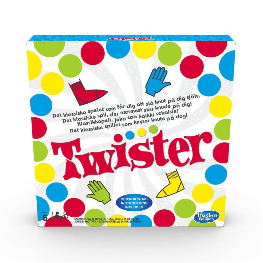 Twister – Klassisk balansespill fra 6 år