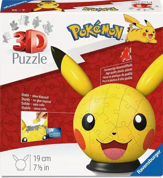 Ravensburger Pikachu puslespill 72 brikker