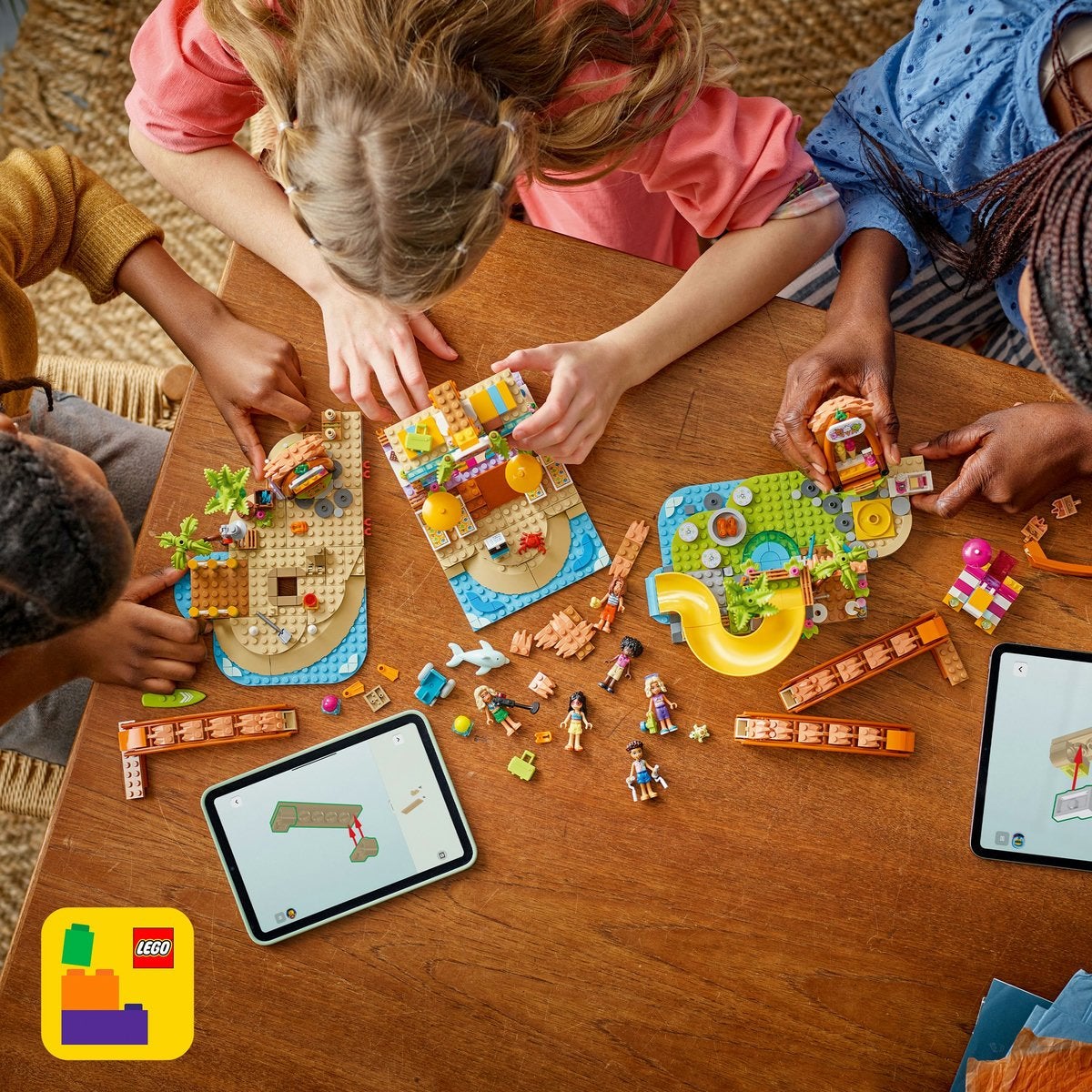 LEGO Friends 42673, Familieferie på strandresort