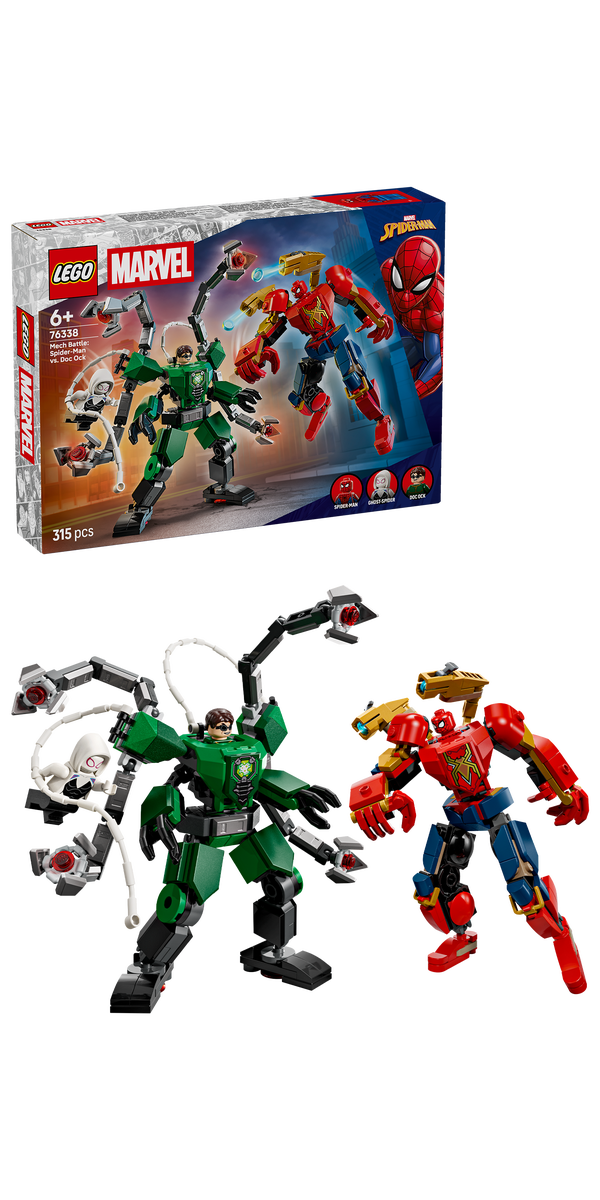 LEGO® Marvel Mech Battle: Spider-Man vs. Doc Ock 76338