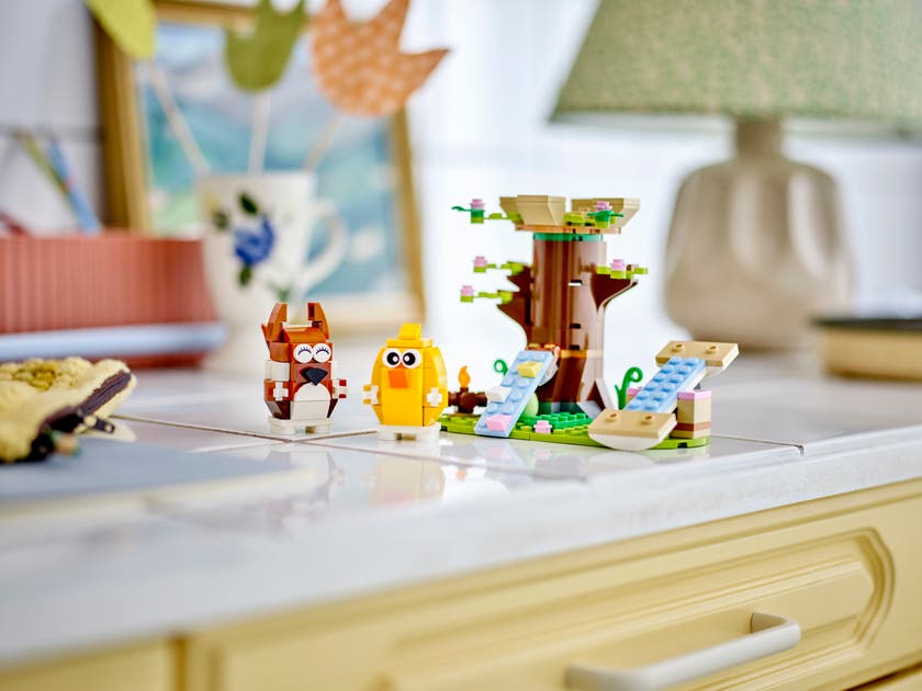 LEGO® Vårlig dyrelekeplass, lekesett 40709