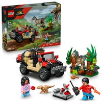 LEGO Jurassic World 76972, Terrengflukt med raptor