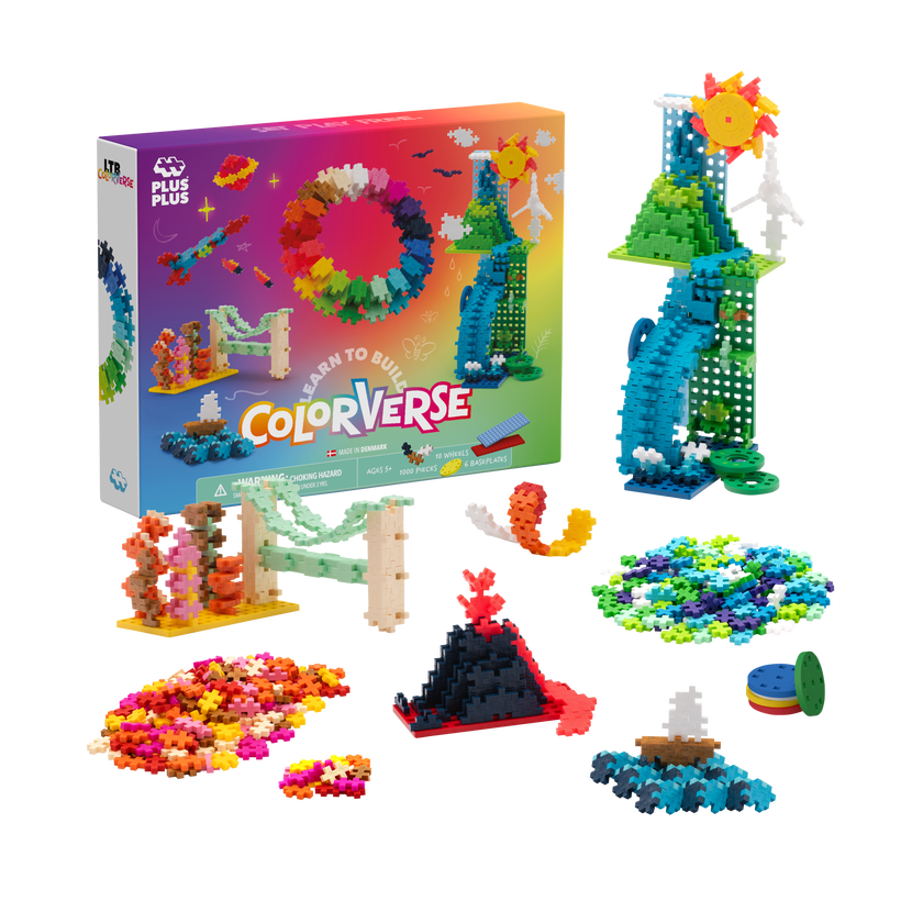 Plus-Plus Learn to build Colorverse Super sett