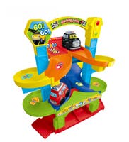 KID - Racingbane med 2 biler