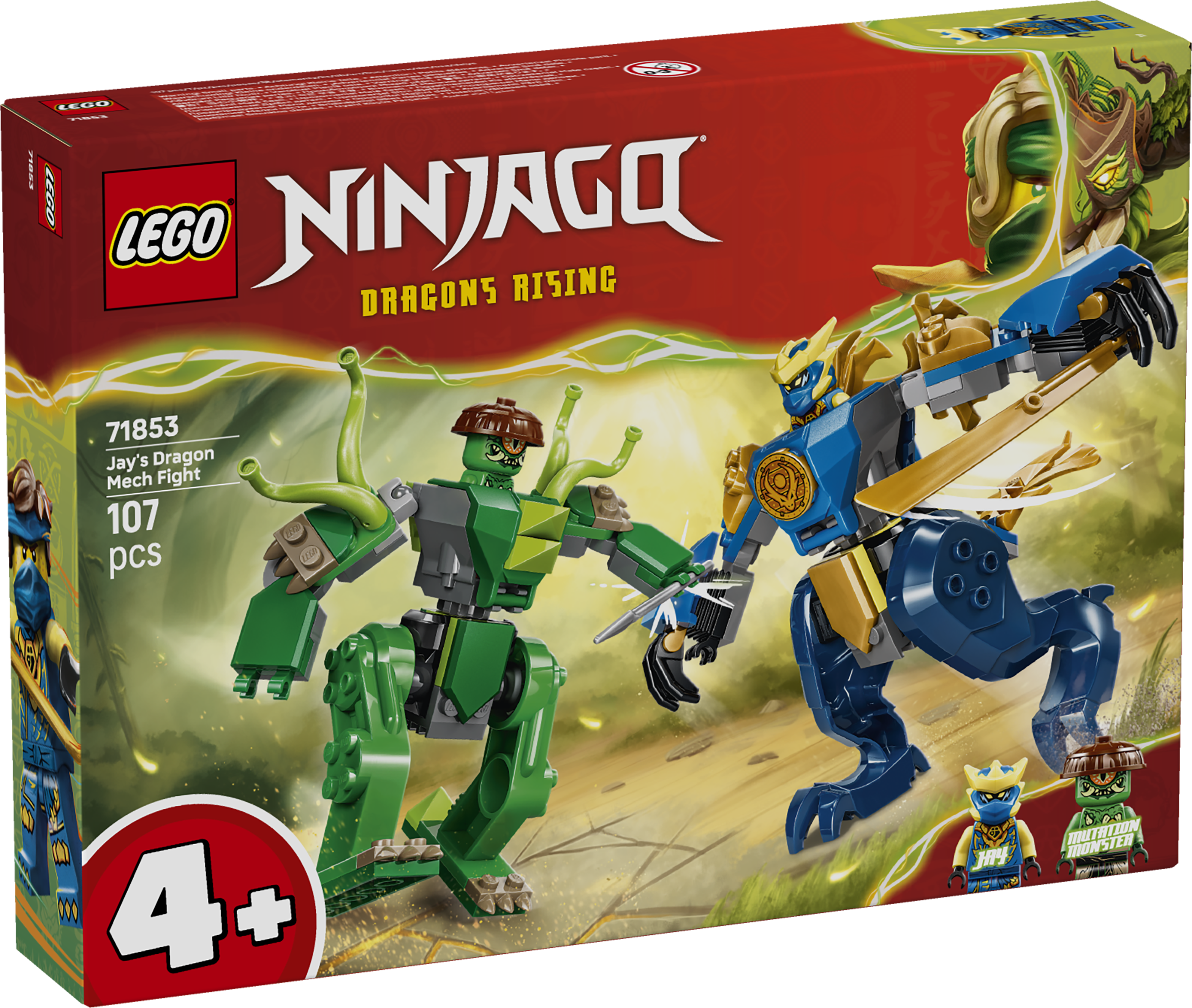 LEGO® NINJAGO® Jays dragerobotkamp, robotleke 71853