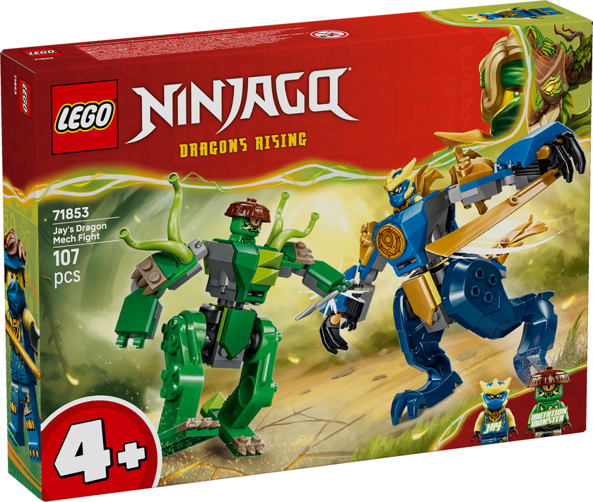 LEGO® NINJAGO® Jays dragerobotkamp, robotleke 71853