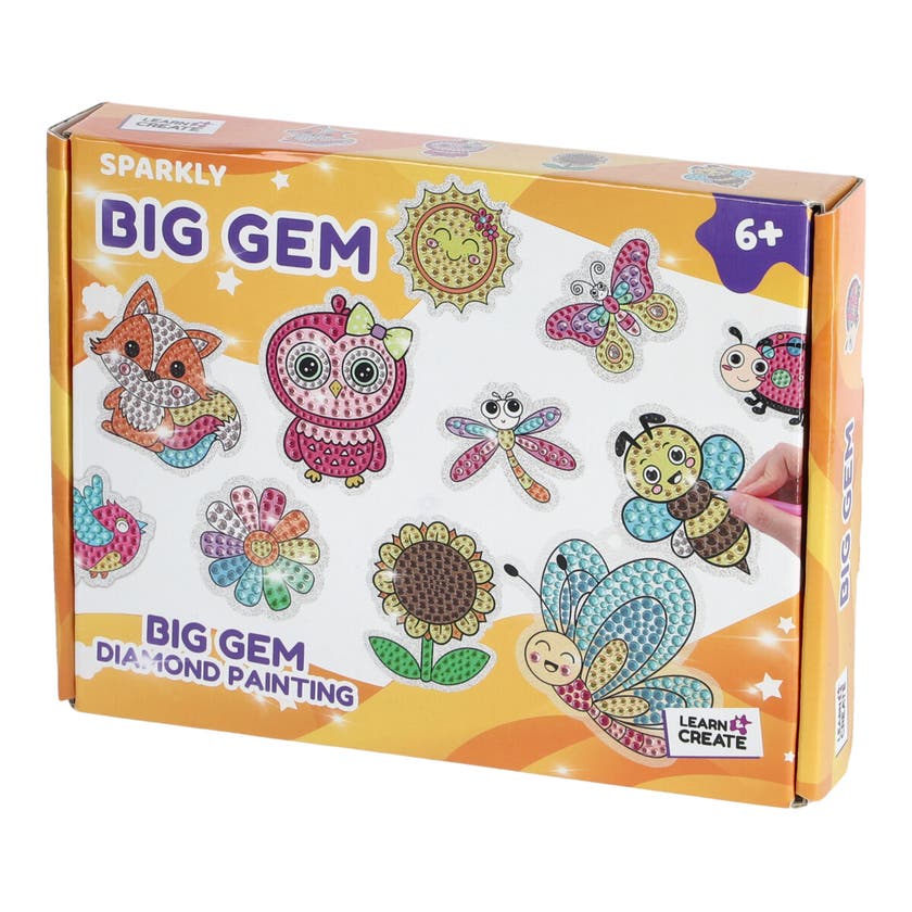 LAC, Big Gem Diamond Painting Solsikke