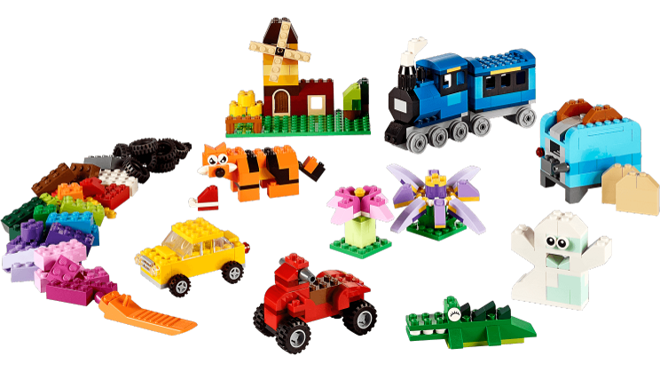 LEGO Classic 10696, Fantasiklossboks mellom