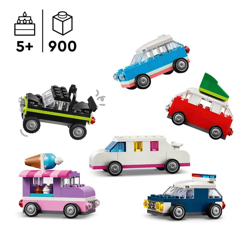 LEGO Classic 11036, Kreative kjøretøy
