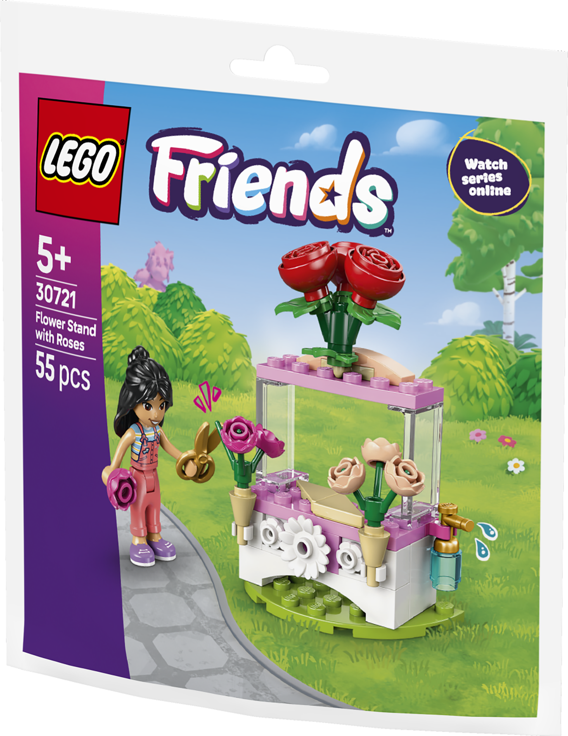 LEGO Blomsterbod med roser 30721