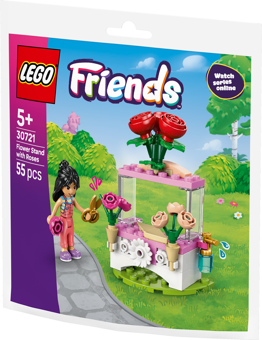 LEGO Blomsterbod med roser 30721