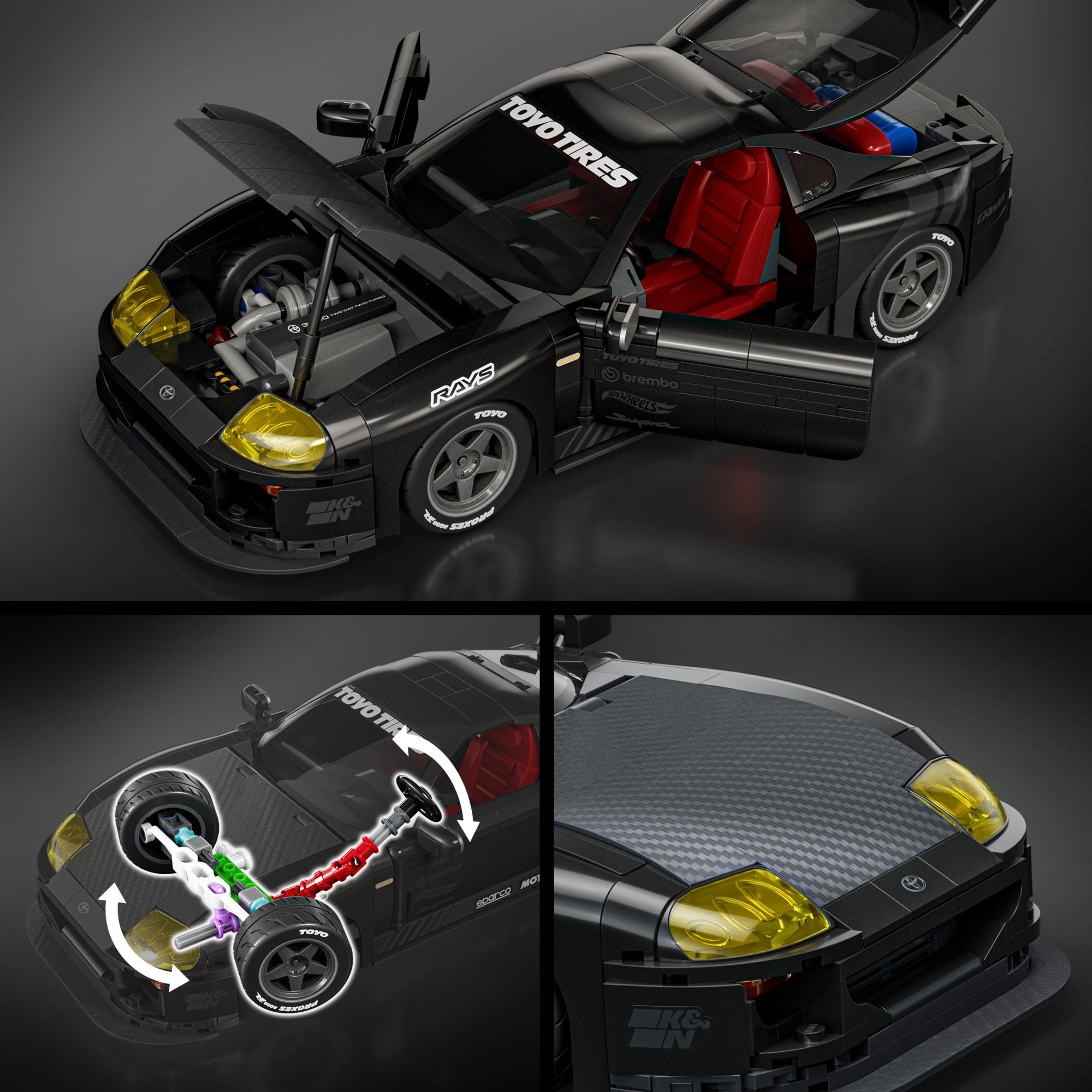 Hot Wheels Lamborghini Huracán Sterrato konstruksjonsleke