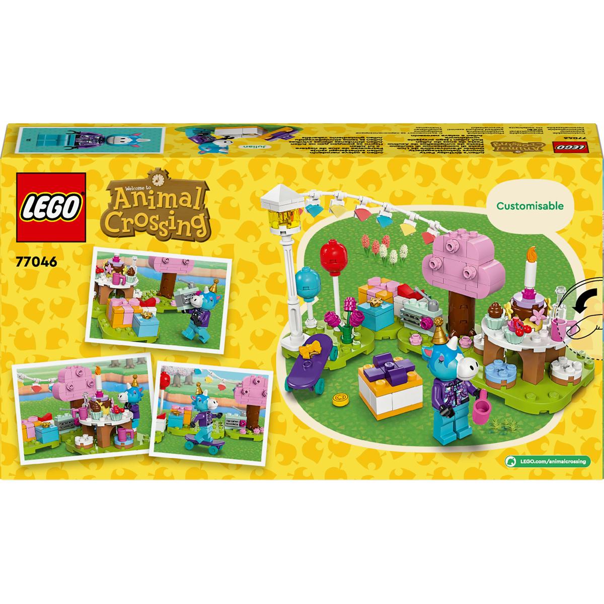 LEGO Animal Crossing 77046, Bursdagsfest hos Julian