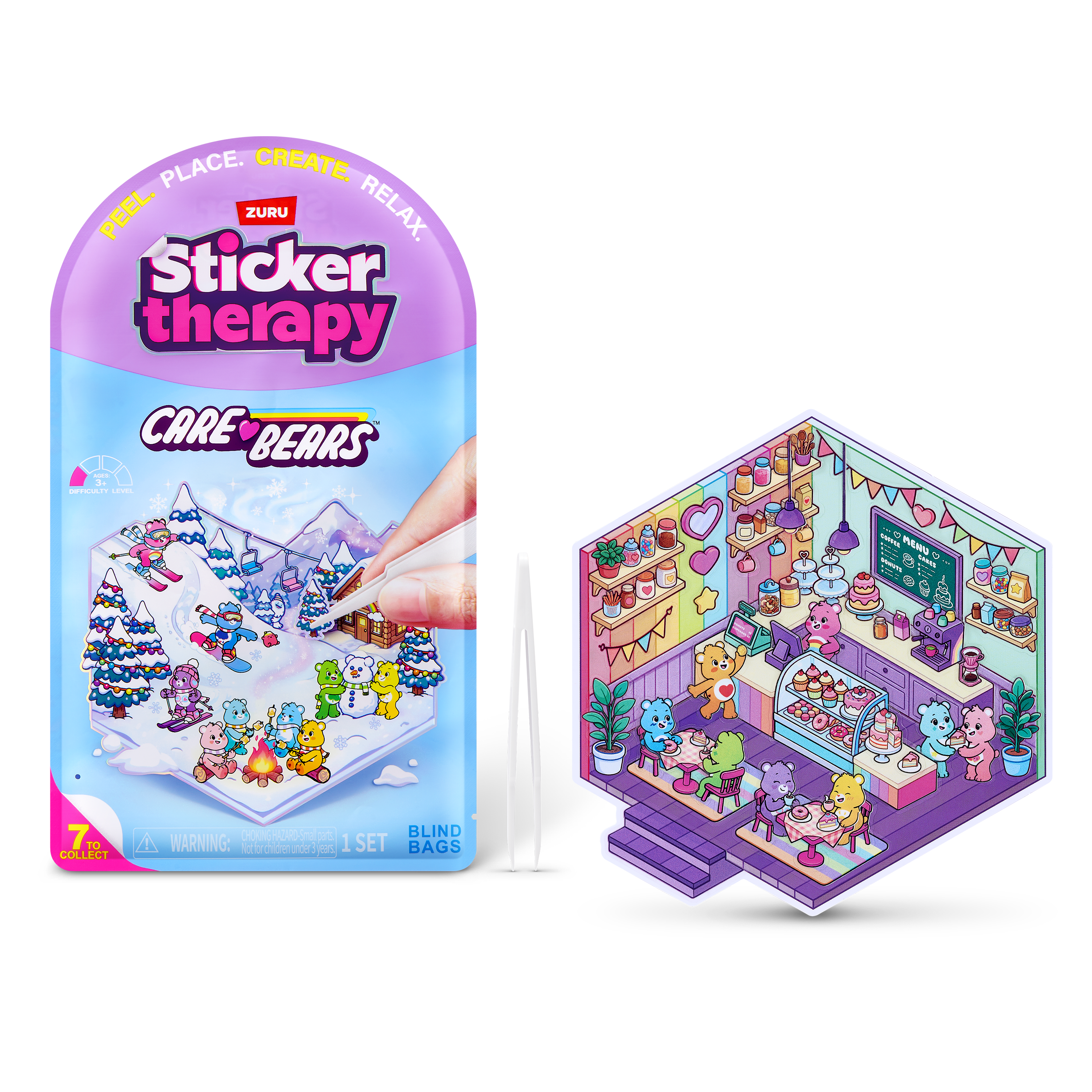ZURU Sticker Therapy Care Bears