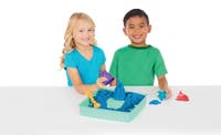 Kinetic Sand, sandkasse-sett – blå