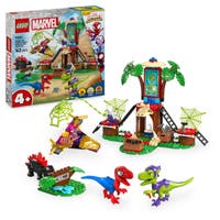 LEGO Spidey 11200, Spideys og Gobbys raptor-kamp ved trehytta