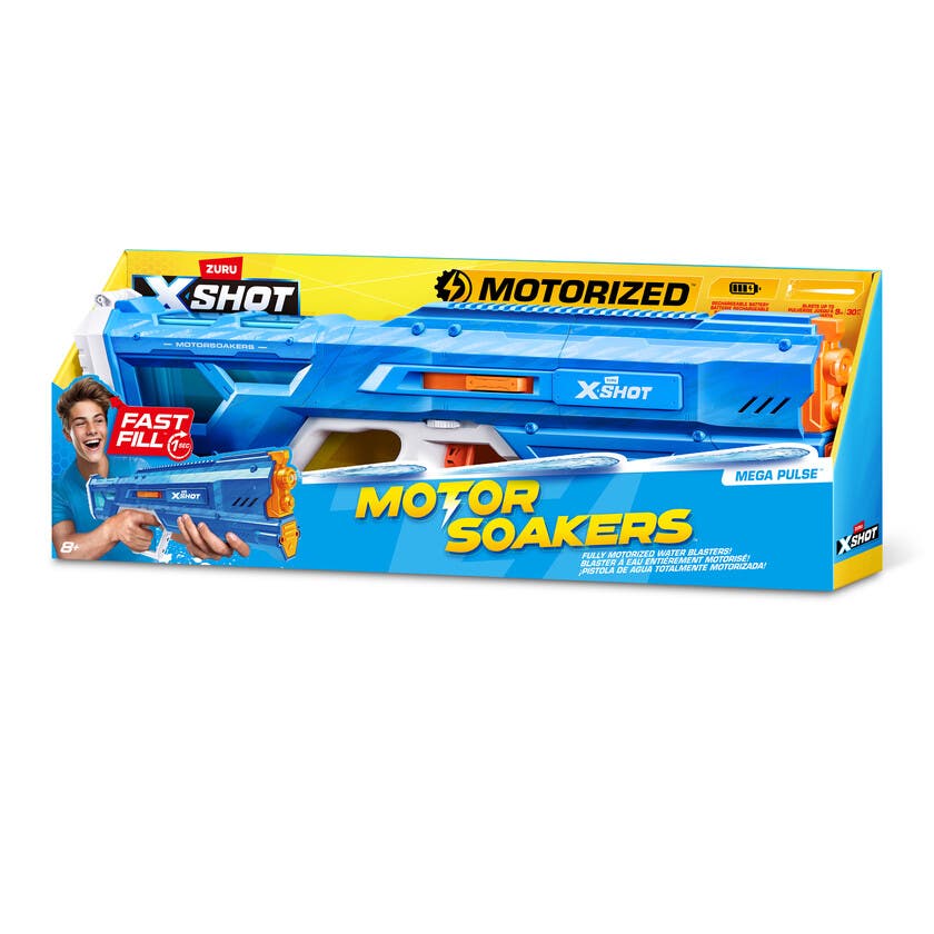 XSHOT Water, rask påfyll stor motor vanndusj