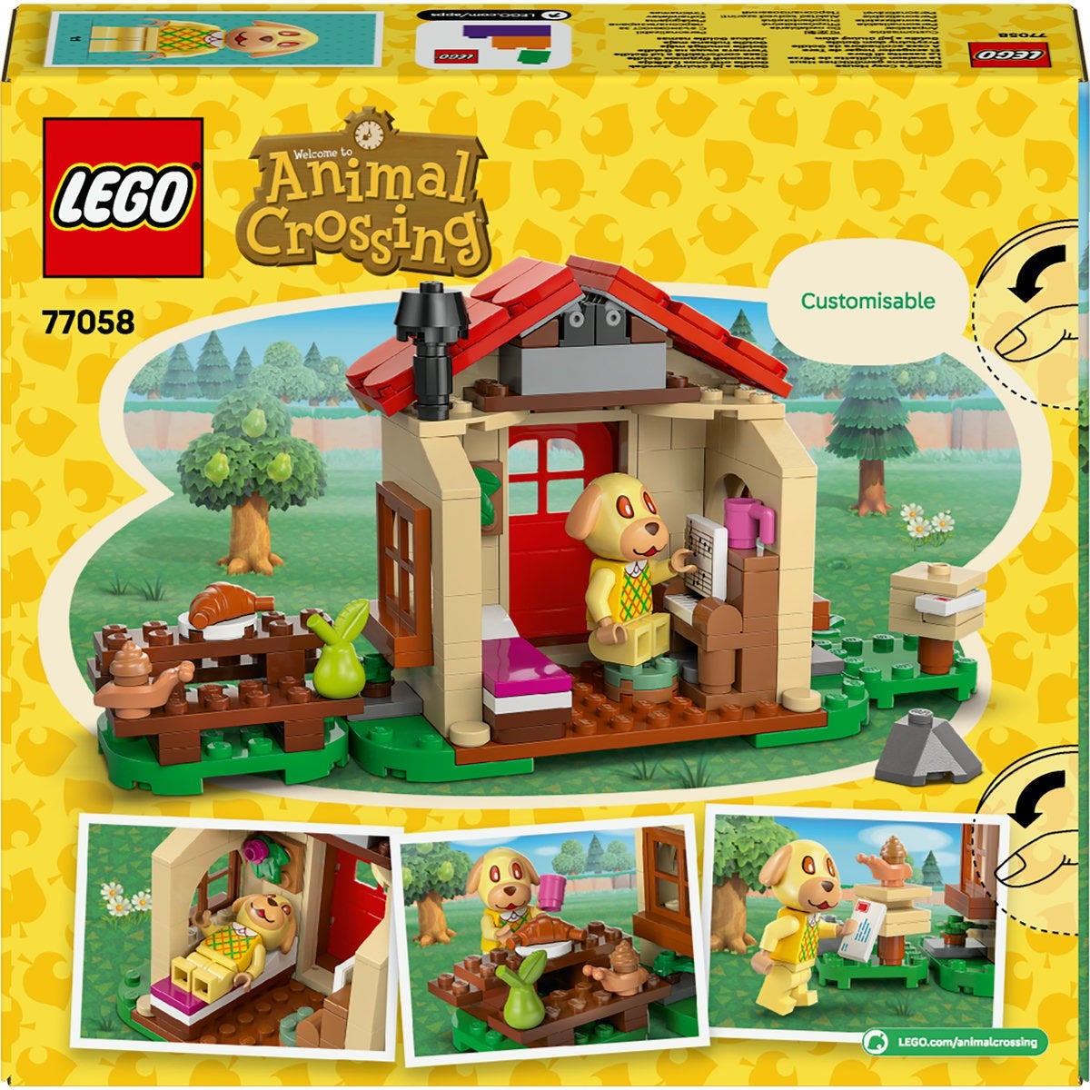 LEGO Animal Crossing 77058, Det koselige huset der Goldie bor