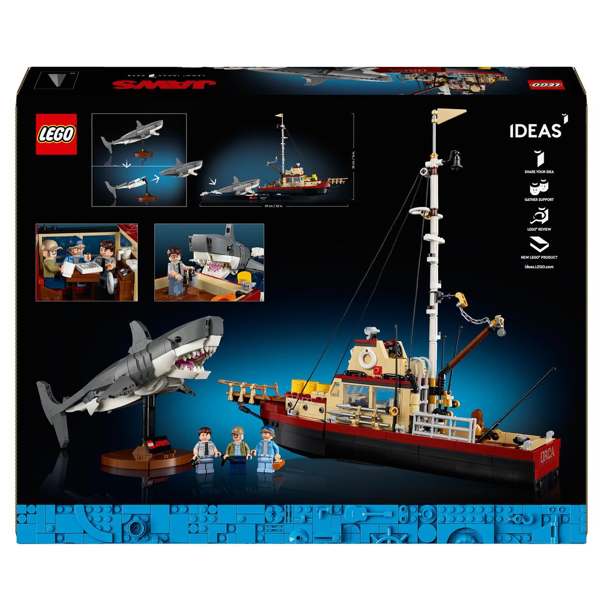 LEGO 21350, JAWS