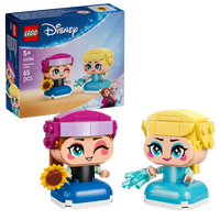 Miniatyrer av Anna og Elsa