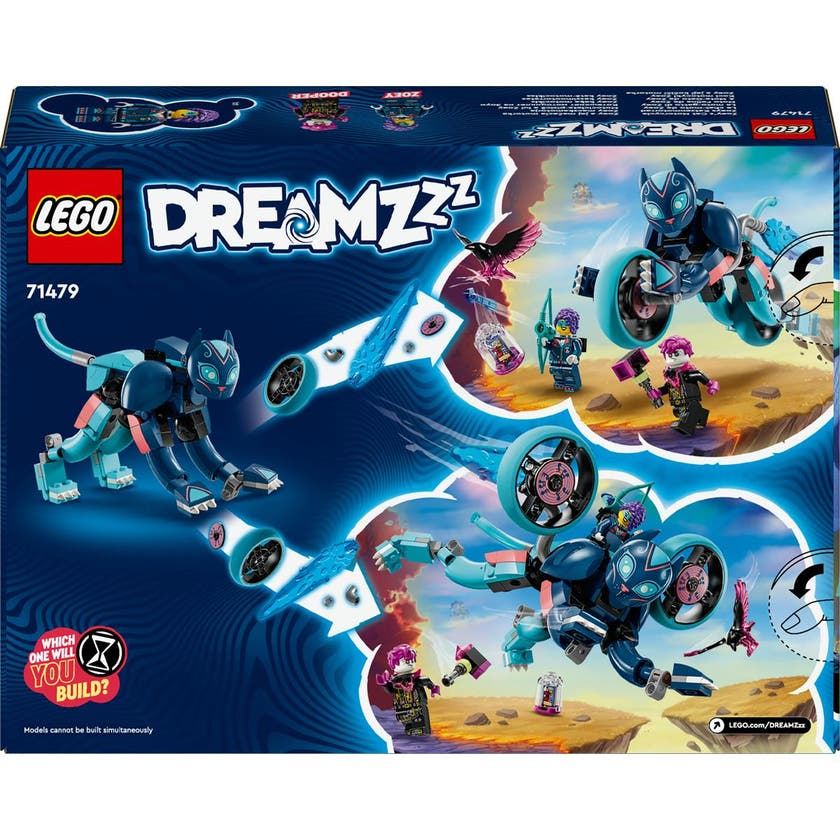 LEGO DREAMZzz 71479, Zoeys kattmotorsykkel