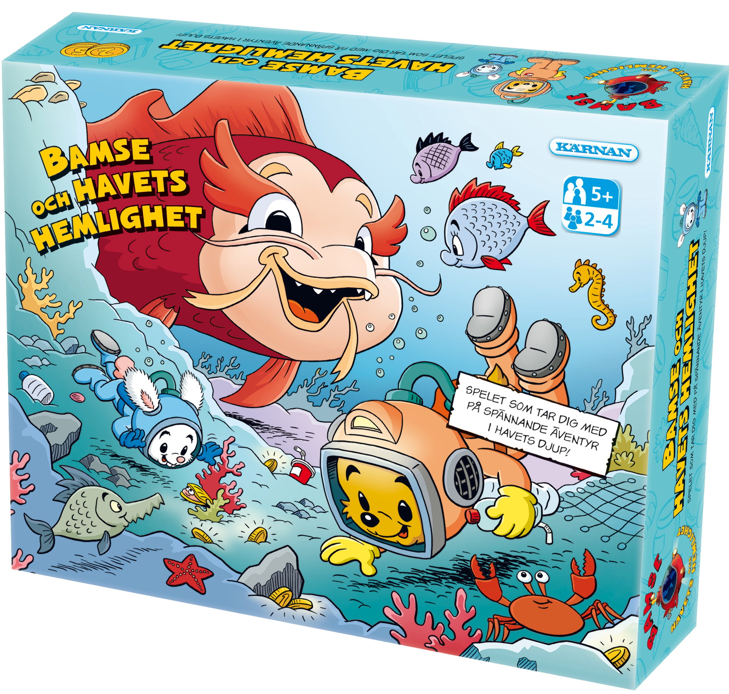 Bamse Havets Hemmelighet Brettspill