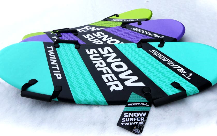 Twintip snowsurfer, Mint