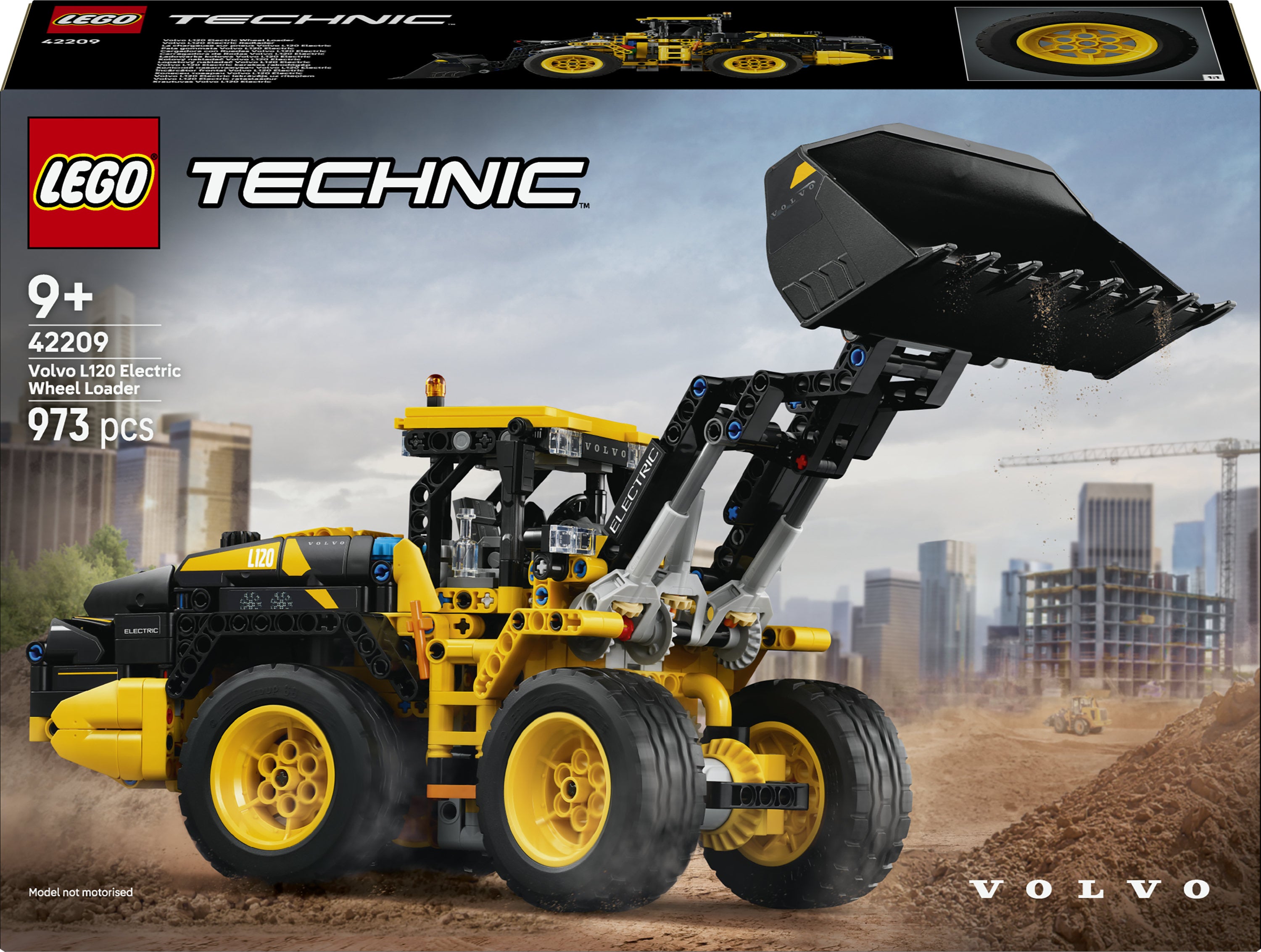 LEGO Technic 42209, Volvo L120 elektrisk hjullaster