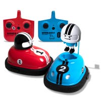 Sharper Image RC Speed Bumper Road Rage – radiostyrte kollisjonsbiler for to