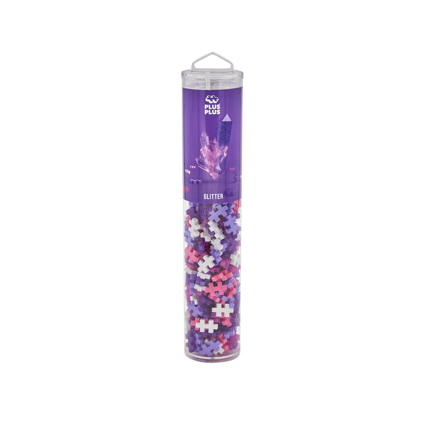 Plus-Plus Glitter mix / 240 stk Tube