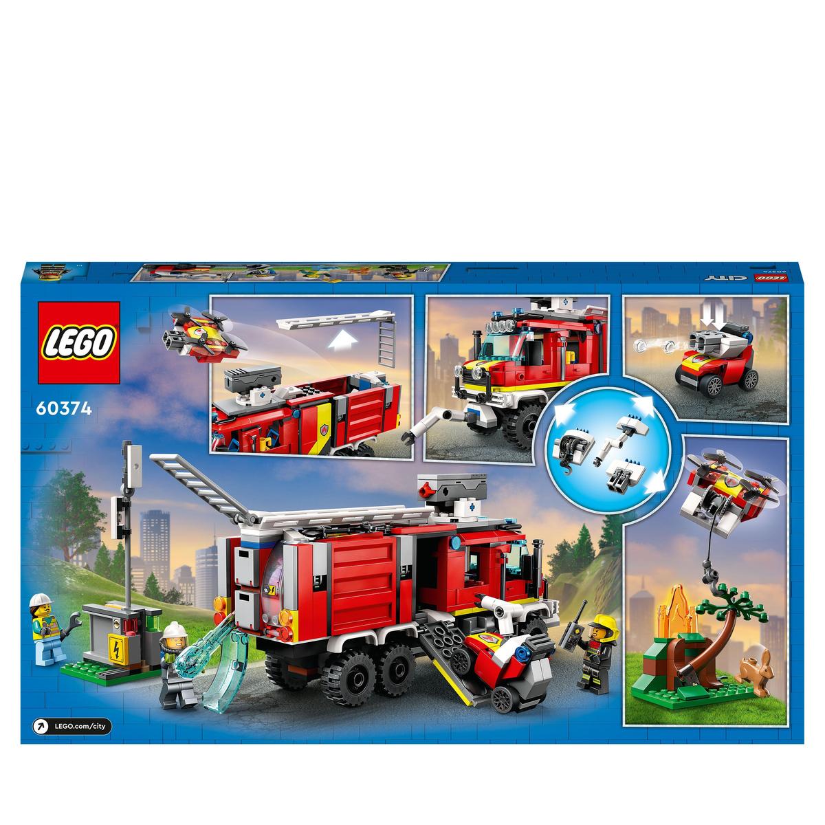 LEGO City 60374, Brannsjefens bil