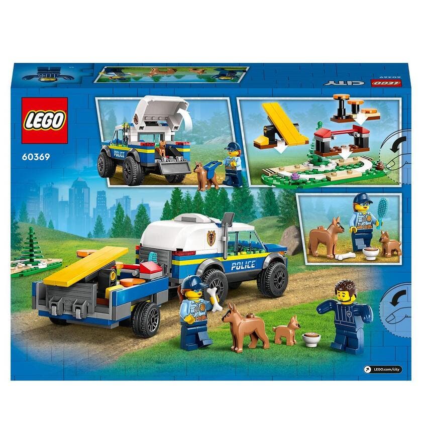 LEGO City 60369, Politiets mobile hundetrening