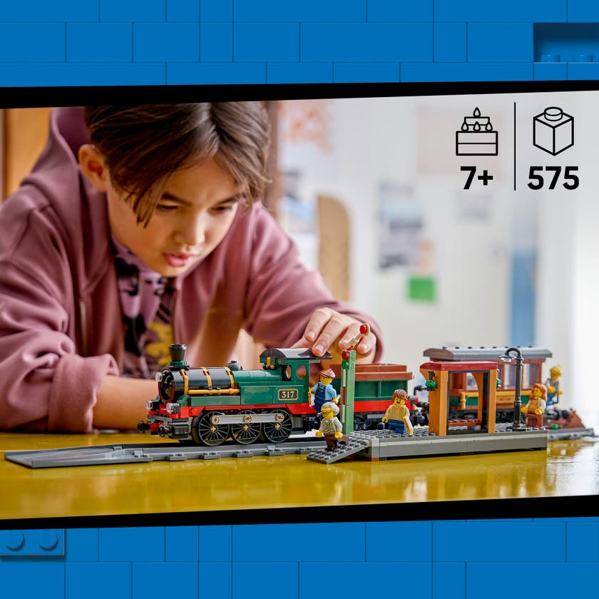 LEGO® City Gammeldags damptog. Lekebyggesett 60511