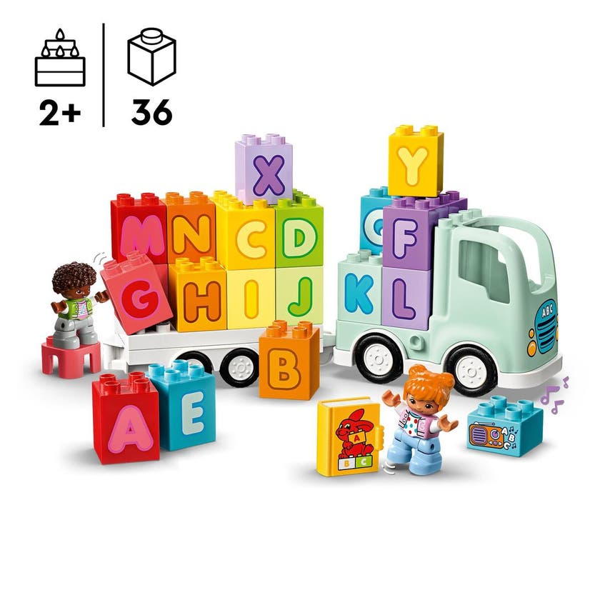 LEGO DUPLO Town 10421, Alfabet-lastebil