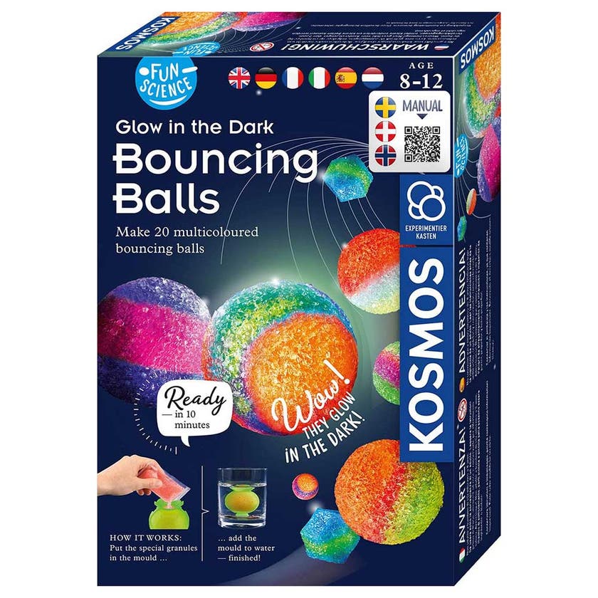 Fun Science - Glow in the Dark Bouncing Balls (DA/SE/NO/EN)