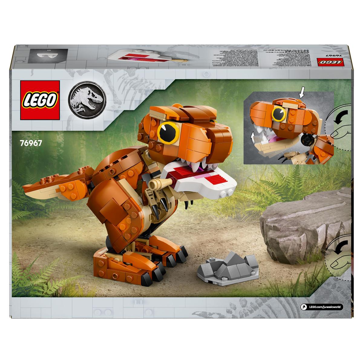 LEGO Jurassic World 76967, Little Eatie: T. rex