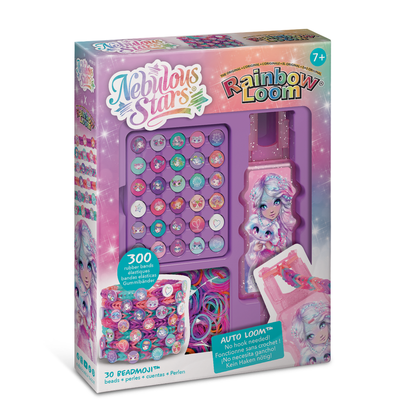Nebulous Stars Rainbow Loom Auto Loom Perlesett