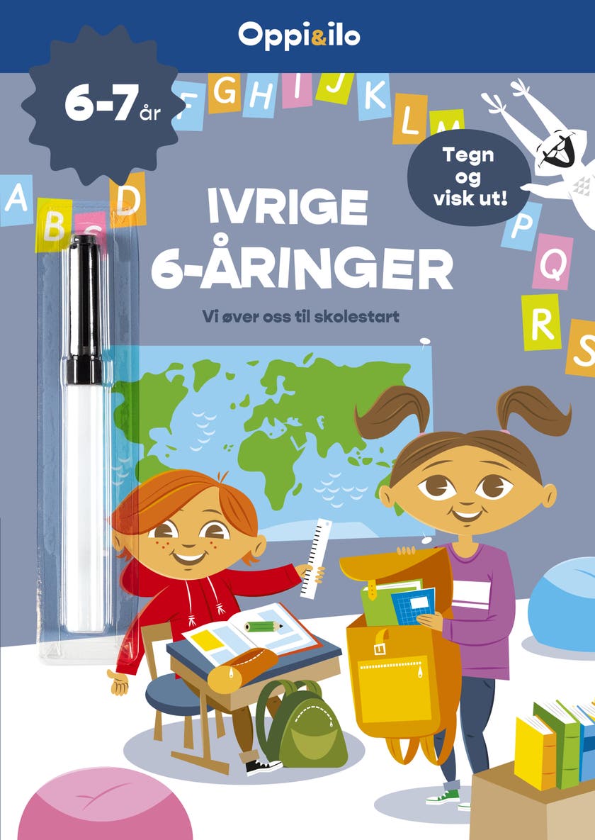 Dyktige 6-åringer – aktivitetsbok 6–7 år NO
