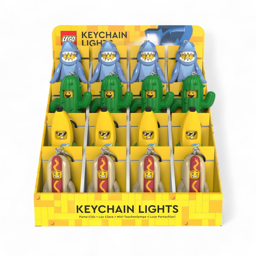 LEGO® Minifigurer Nøkkelring med lys