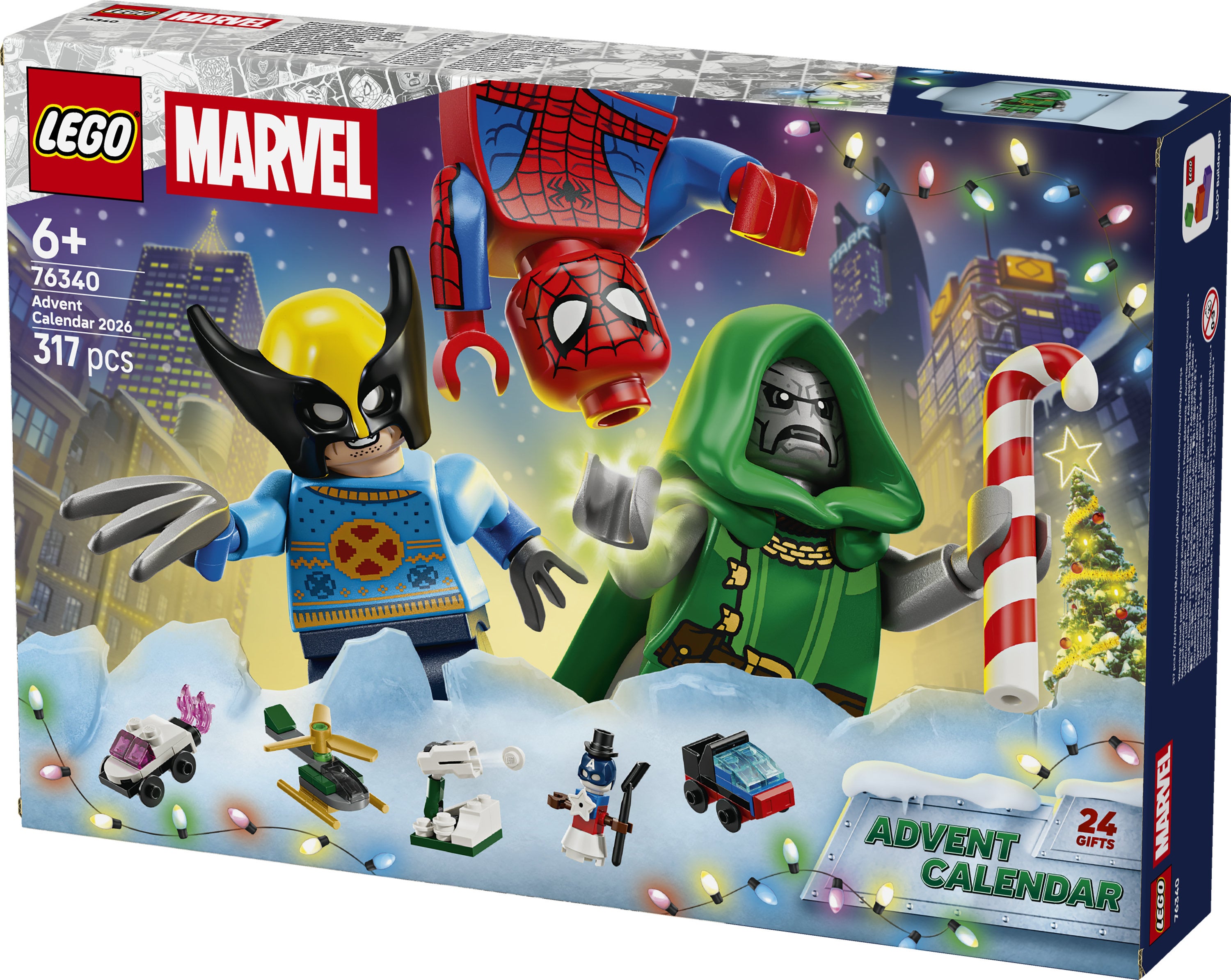 LEGO® Marvel Adventskalender 2026 - 76340