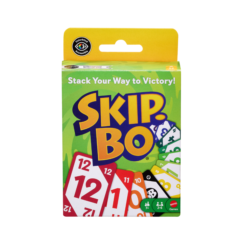 Skip-Bo kortspill for familien