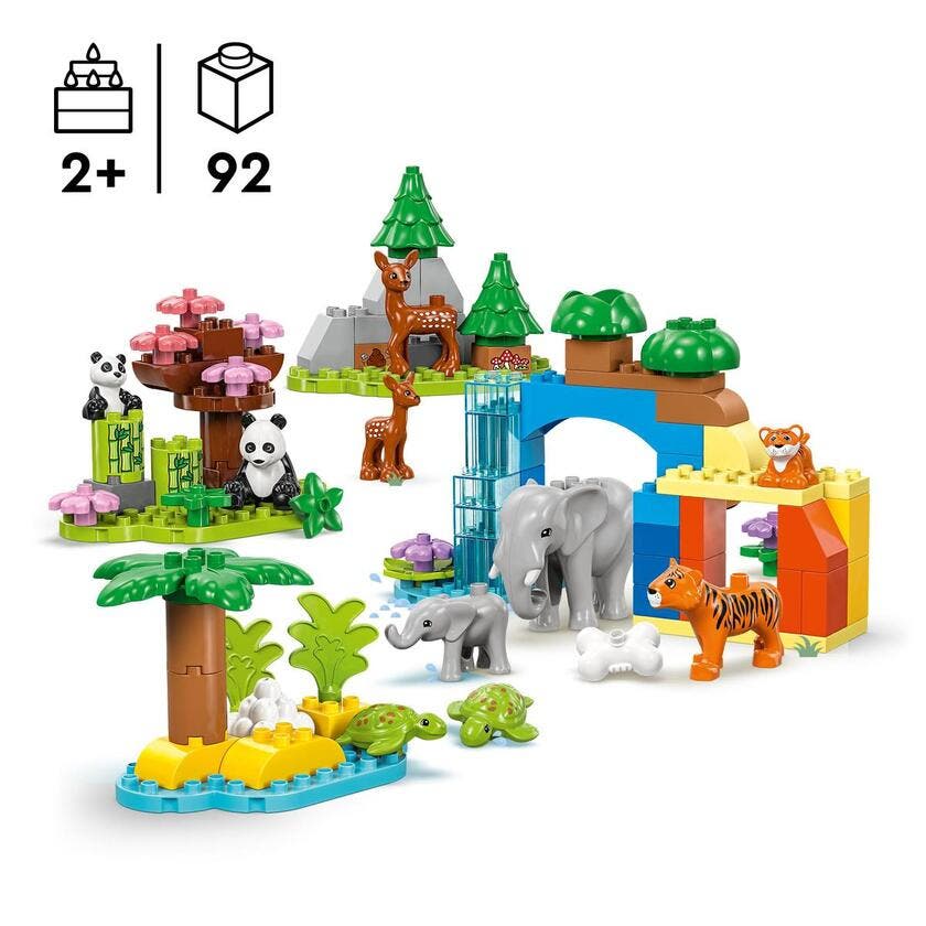 LEGO DUPLO Town 10446, 3-i-1 Ville dyrefamilier