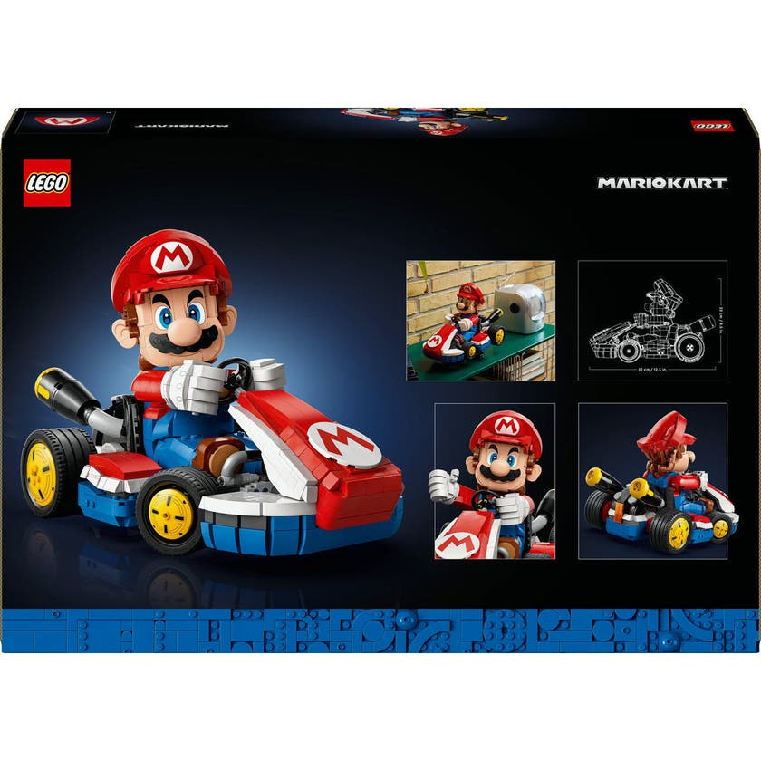 LEGO Super Mario 72037, Mario Kart™ – Mario & Standard Kart