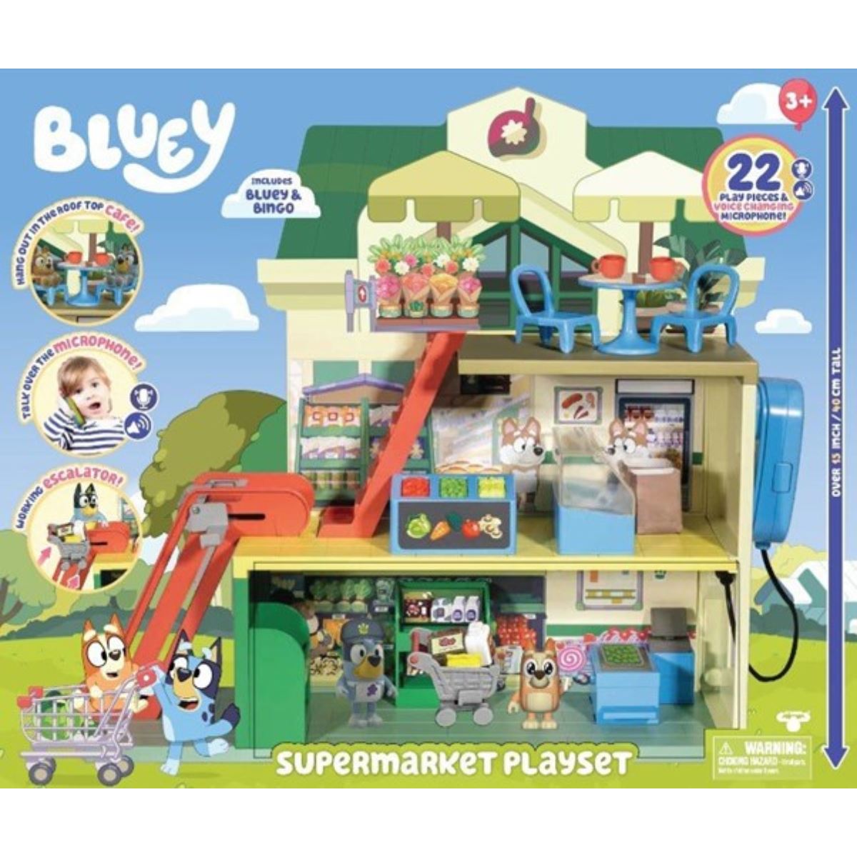 BLUEY, Supermarket Playset