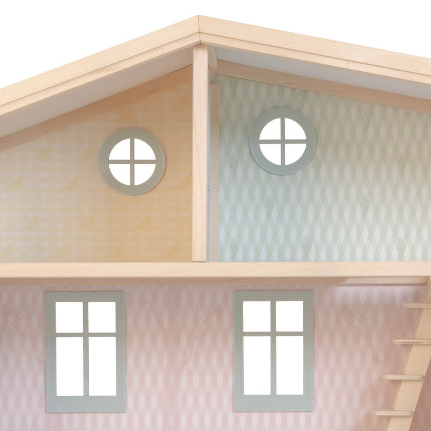 LUNDBY Star House Dukkehus i tre