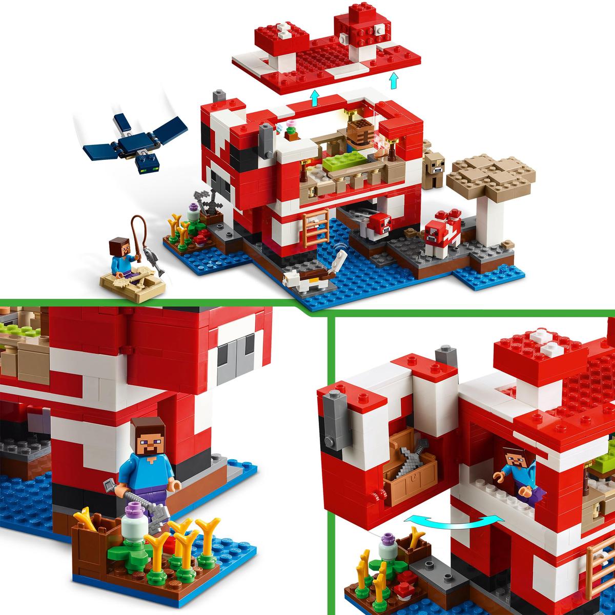 LEGO Minecraft 21270, Mooshroom-huset