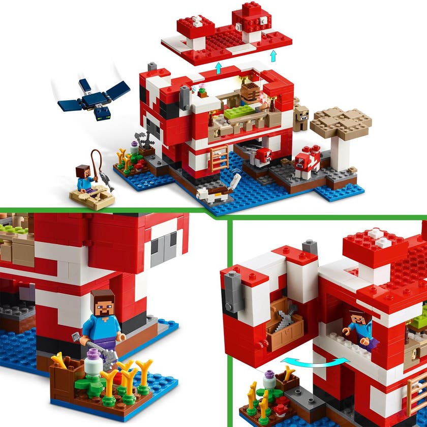 LEGO Minecraft 21270, Mooshroom-huset