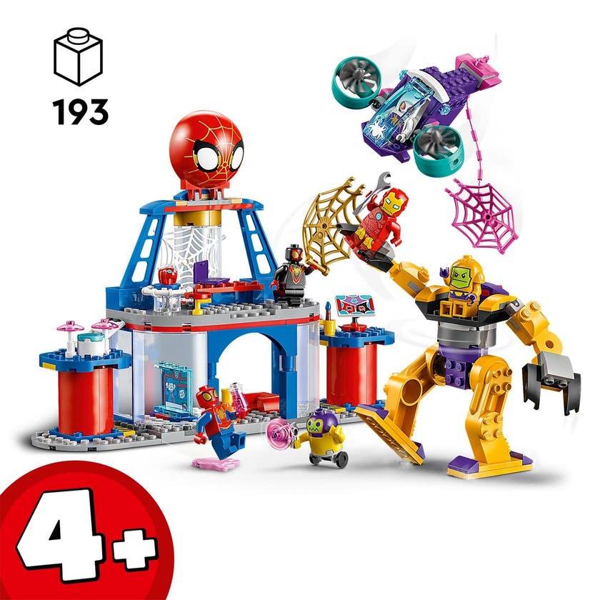 LEGO 10794, Team Spideys nett-hovedkvarter