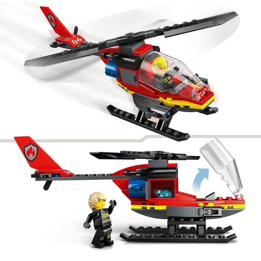 LEGO City 60411, Brannredningshelikopter